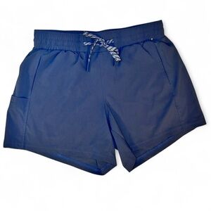 Pacific Trail Women's Small Front & Side Pockets, Navy Blue, Drawstring Waist